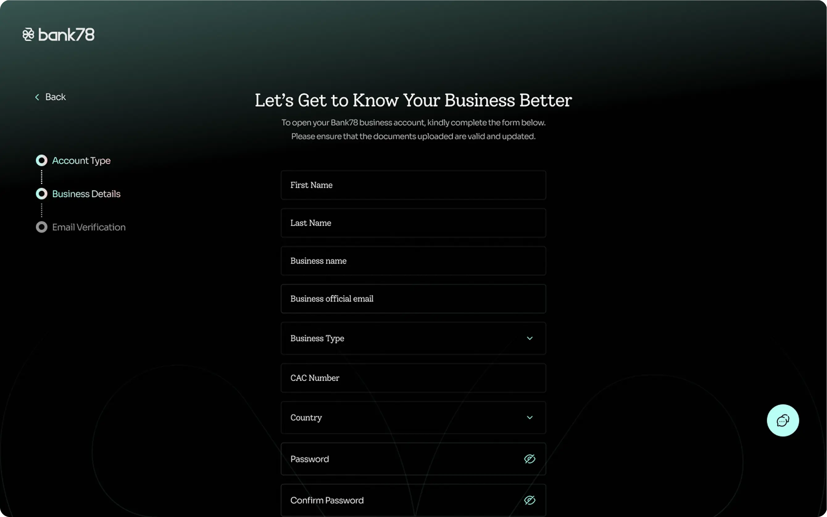 KYB Screen