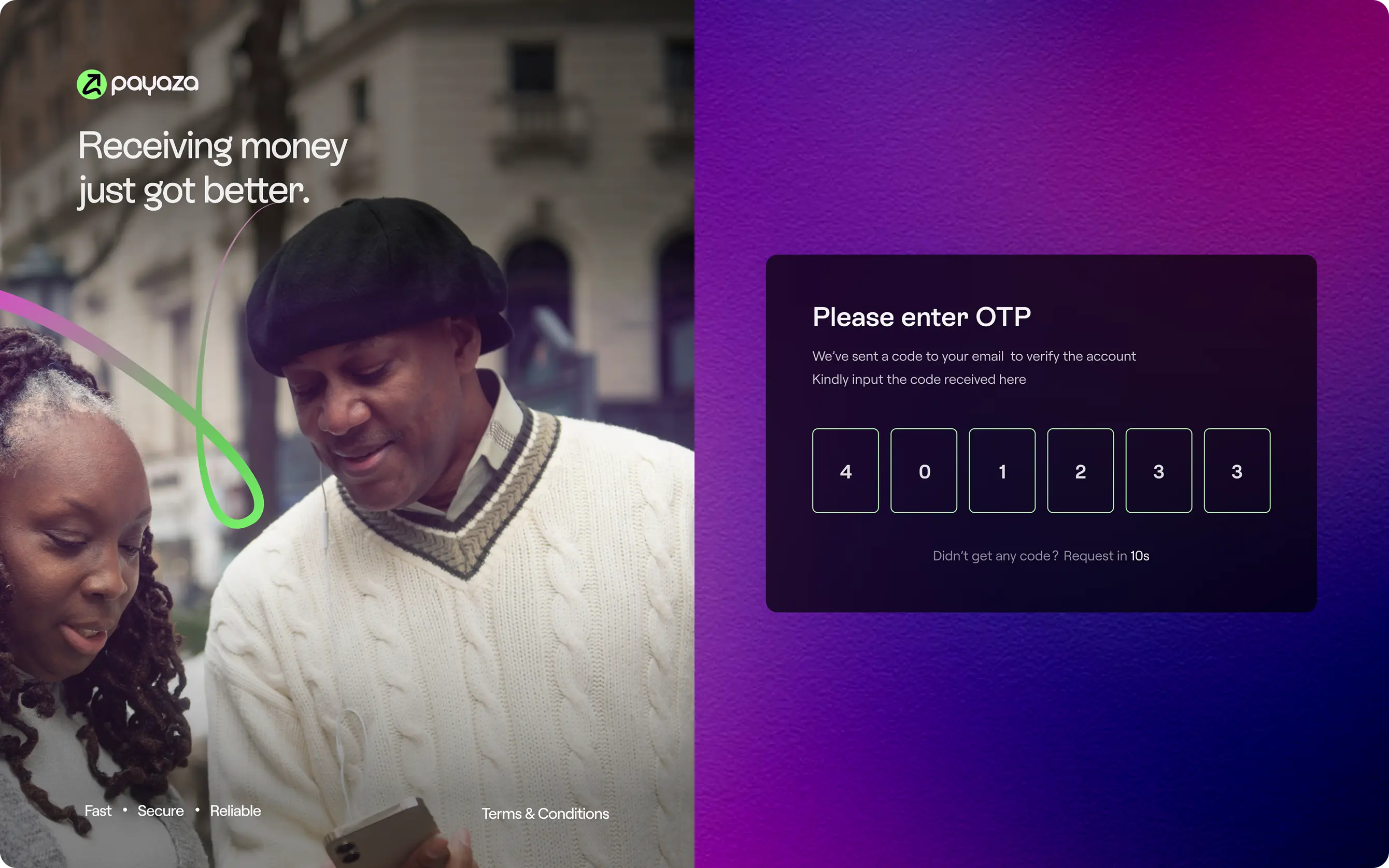 OTP Verification Screen