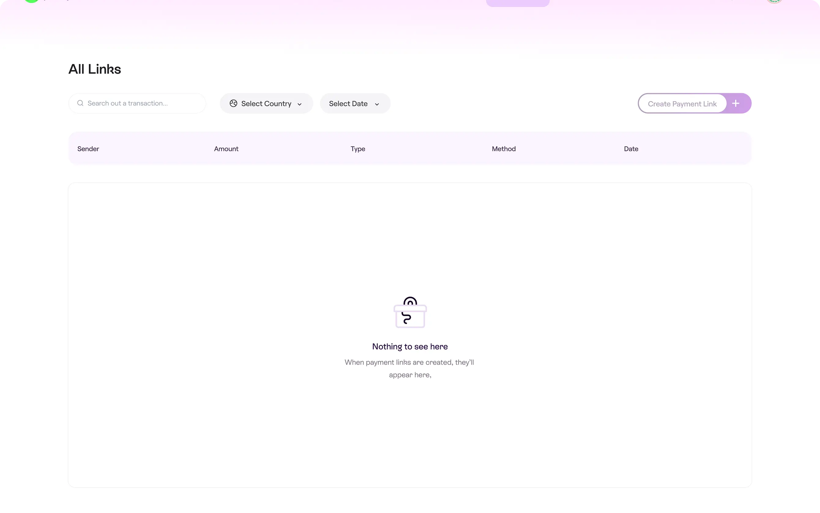 All Links Page